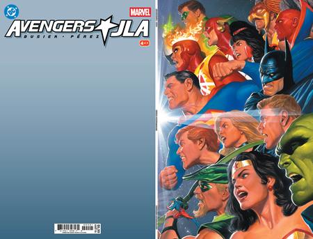 Avengers Jla #4 Facsimile Edition Cvr B Alex Ross Dc Marvel Connecting Var