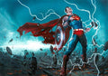 AVENGERS JLA #4 FACSIMILE EDITION CVR E GABRIELE DELL OTTO WRAPAROUND VAR