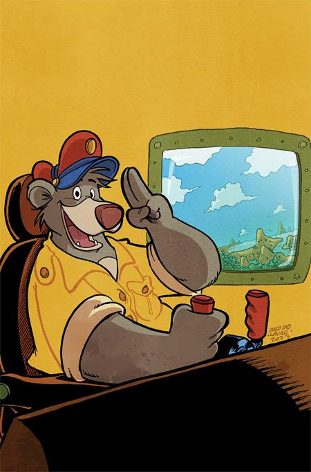 Talespin #1 Cvr J Carlo Lauro Metal Premium Var