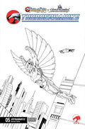 Thundercats X Silverhawks Thunderhawks #5 Cvr K Declan Shalvey Line Art Var