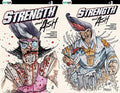 STRENGTH & ASH #3 CVR D STEFANO CARDOSELLI & FRANCESCA PERILLO HOLOFOIL FLIP VAR