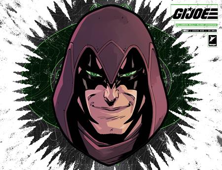 Gi Joe #25 Cvr J Andrea Milana & Andres Juarez Die Cut Mask Var