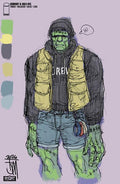 HORNSBY & HALO #15 CVR C FRANCIS MANAPUL DESIGN SKETCH VAR
