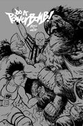 DO A POWERBOMB BLACK AND WHITE #2 (OF 3) CVR B DANIEL WARREN JOHNSON ORANGUTAN VAR