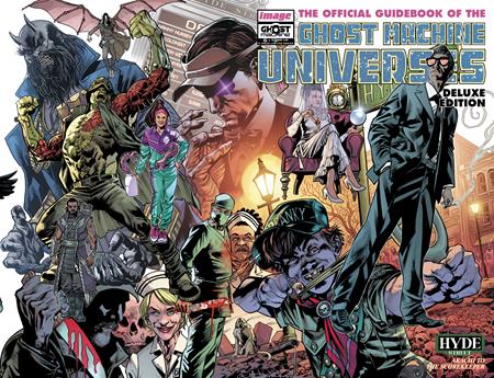 Ghost Machine The Official Guidebook #5 (Of 5) Cvr B Bryan Hitch & Brad Anderson Wraparound Var