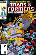 TRANSFORMERS THE MOVIE 40TH ANNIVERSARY EDITION #3 (OF 3) CVR B DON PERLIN & IAN AKIN VAR