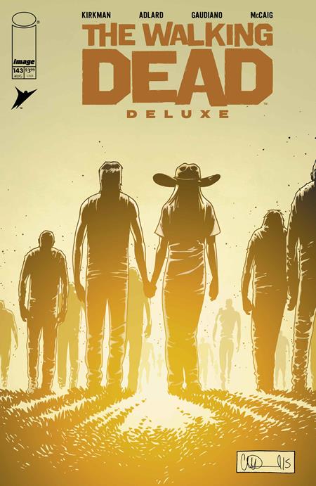 Walking Dead Deluxe #143 Cvr B Charlie Adlard & Dave Mccaig Var (Mr)