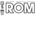 Rom Special #1 (One Shot) Cvr E Blank Sketch Var