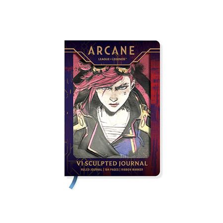 Arcane Sculpted Journal Vi Hc