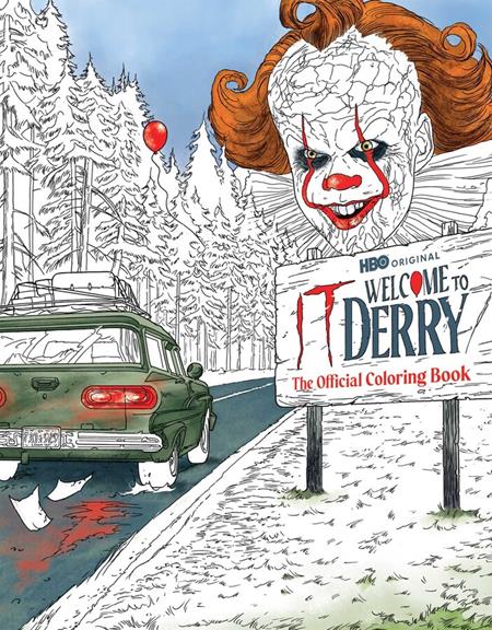 It Welcome To Derry Tp The Official Coloring Book