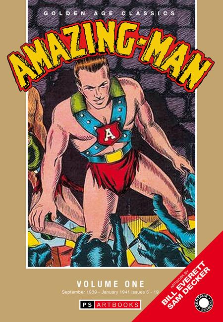 Golden Age Classics Amazing Man Hc Vol 01