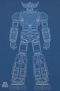 UFO ROBOT GRENDIZER #1 (OF 4) CVR E BLUEPRINT DENIS BAJRAM & BRICE COSSU VAR