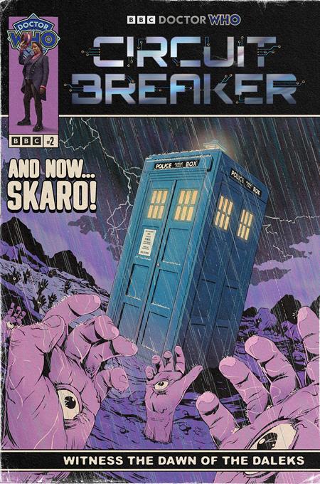 Doctor Who Circuit Breaker #2 (Of 2) Cvr D Flops Dalek Takeover Cardstock Var