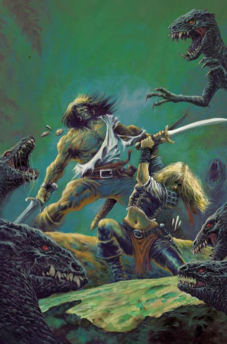 Conan The Barbarian #34 Cvr E Juan Alberto Hernandez Virgin Cardstock Var (Mr)