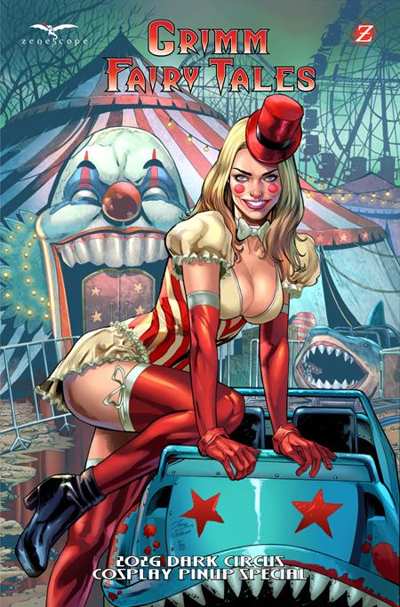 Grimm Fairy Tales 2026 Dark Circus Cosplay Pinup Special (One Shot) Cvr A Igor Vitorino