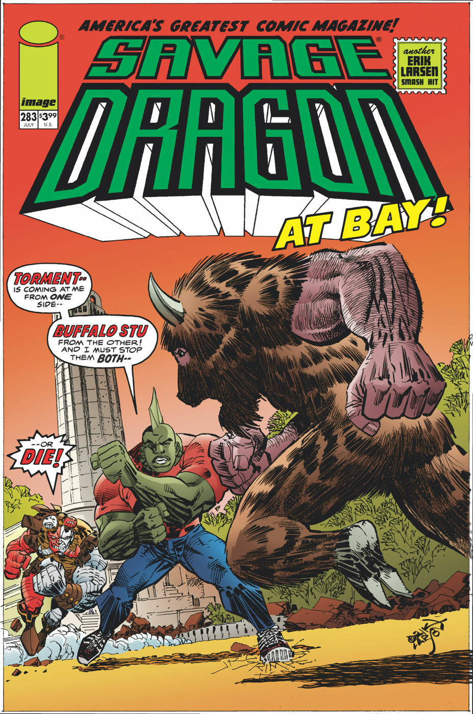 Savage Dragon #283 Cvr A Erik Larsen (Mr)