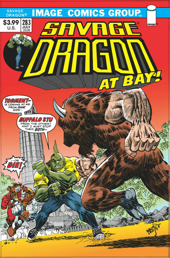 Savage Dragon #283 Cvr B Erik Larsen Retro Var (Mr)