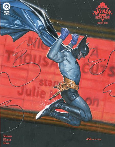 THE BAT-MAN SECOND KNIGHT #1 (OF 6) CVR C FABRIZIO DE TOMMASO CARD STOCK VAR (MR)