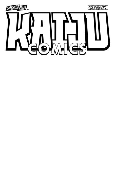 KAIJU COMICS 11X17 SKETCHBOOK Previously Solicited Through Diamond
