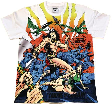 CONAN THE COMING OF CONAN T-SHIRT XXL Cancelled