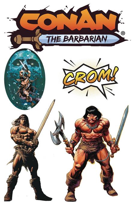 CONAN THE HEROIC RETURN STICKER PACK 1