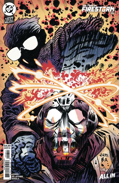 Fury Of Firestorm #6 (Of 8) CVR D Juni Ba Card Stock Var