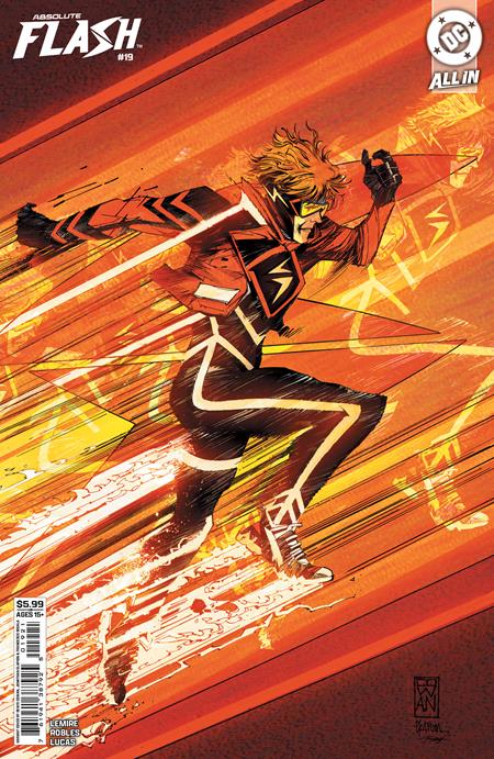 Absolute Flash #19 CVR B Denys Cowan Card Stock Var