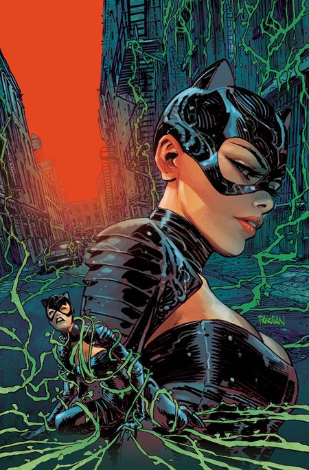 Catwoman #91 Cvr E Dan Panosian Bad Seeds Spot Foil Var (Batman Bad Seeds)