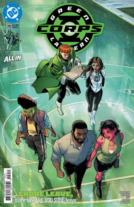 Green Lantern Corps #20 Cvr A Travis Mercer & Romulo Fajardo Jr
