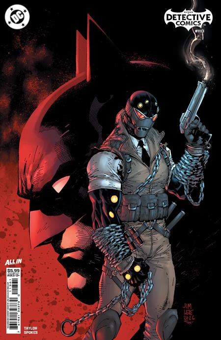 Detective Comics #1113 CVR E Jim Lee Building Bad Card Stock Var (Batman Bad Seeds)