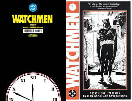 Watchmen #1 (Of 12) Facsimile Edition CVR C Dave Gibbons Foil Var (Mr)
