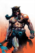 FIRE AND ICE DARKWOLF #3 CVR F DAN PANOSIAN METAL PREMIUM VAR