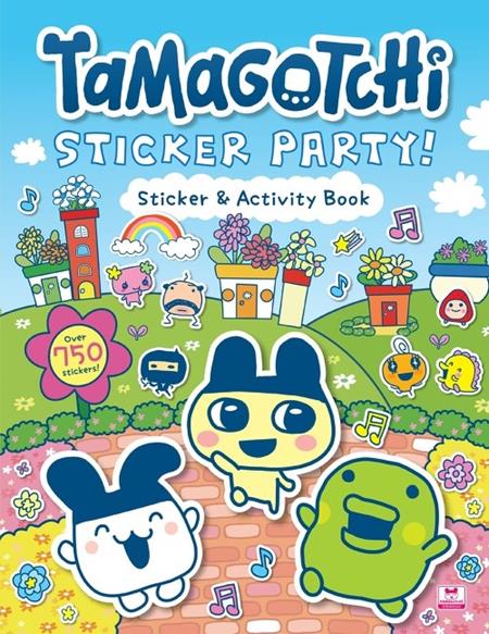 Tamagotchi Tp Sticker Party Sticker & Activity Book