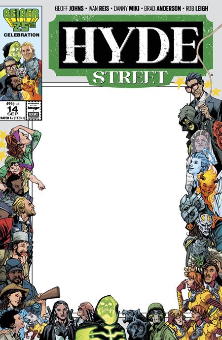 Hyde Street #14 Cvr D Blank Sketch Var