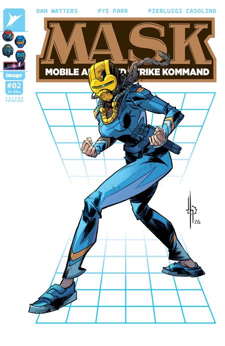 Mask #2 2nd Ptg CVR A Jason Howard