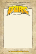 Dorc Tp Vol 01 2Nd Ptg Direct Market Exclusive Blank Sketch Cvr