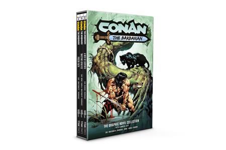 Conan The Barbarian Hc Vol 04-06 Slipcase Set Regular Edition Roberto De La Torre (Mr)