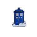 DOCTOR WHO ELEVENTH DOCTORS CLOUD TARDIS ENAMEL PIN BADGE
