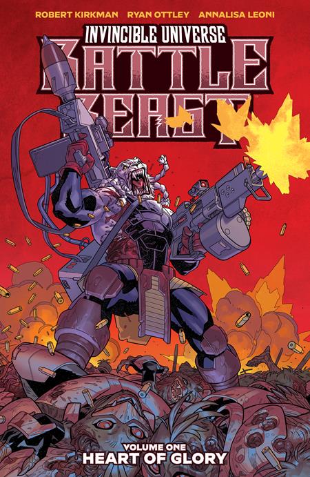 INVINCIBLE UNIVERSE BATTLE BEAST TP VOL 01 DIRECT MARKET EXCLUSIVE RYAN OTTLEY & ANNALISA LEONI CVR