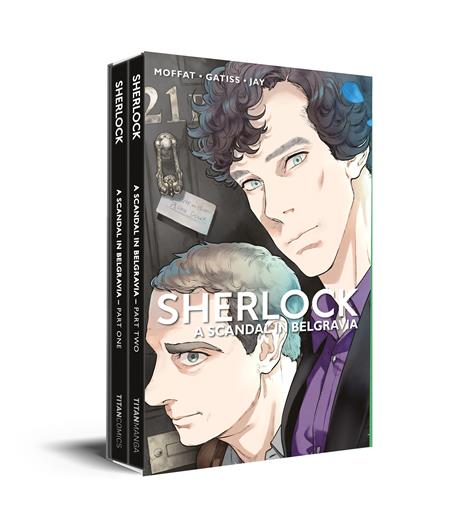 SHERLOCK A SCANDAL IN BELGRAVIA TP VOL 01-02 SLIPCASE SET
