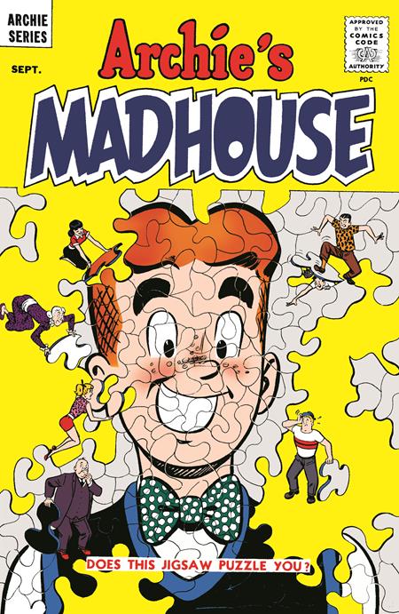 Archies Madhouse #1 Facsimile Edition Cvr D Harry Lucey Foil Var