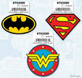 Ata-Boy Dc Logo 9 Sticker Pack (Net)