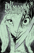 It Demands Sacrifice #1 (Of 4) Cvr J Adam Pollina Glow In The Dark Var