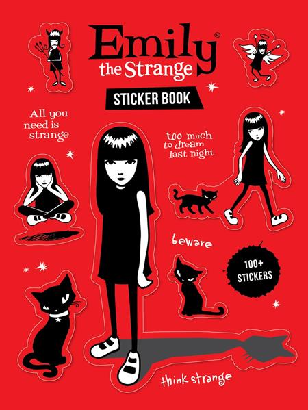 Emily The Strange Sticker Book Tp