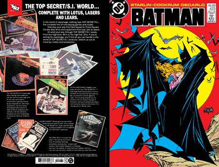 Batman #423 Facsimile Edition Cvr C Todd Mcfarlane Foil Var