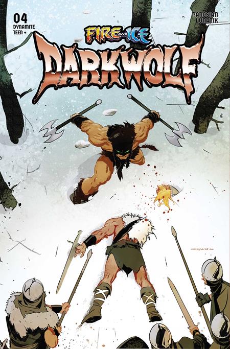 Fire And Ice Darkwolf #4 Cvr E Cary Nord Var