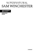Supernatural Sam Winchester #1 Cvr F Blank Authentix Var