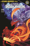 Spawn Curse Of Sherlee Johnson #8 Cvr B Chris Stevens B&W Virgin Var