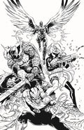 Spawn Scorched #56 Cvr B Yildiray Cinar B&W Virgin Var