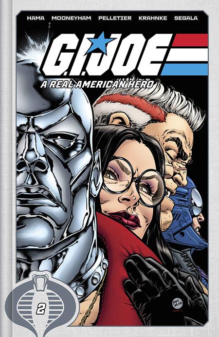 Gi Joe A Real American Hero Dlx Ed Hc Book 02 Direct Market Exclusive Brad Walker & Laura Martin Cobra Cvr